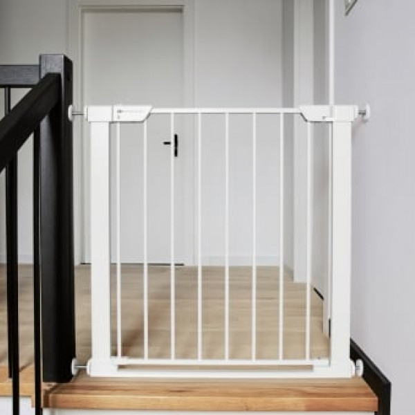 Kinderkraft zaštitna ogradica Safe Snap White