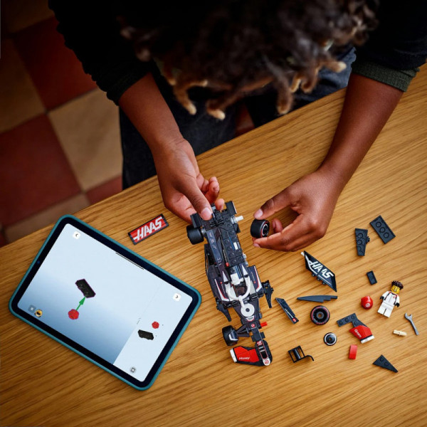 Lego speed champions haas f1 team race car