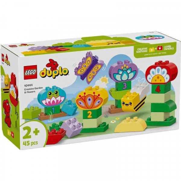 Lego duplo town creative garden  and  flowers 