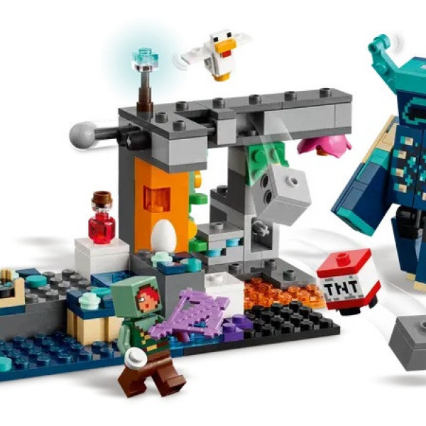 Lego minecraft the warden encounter 