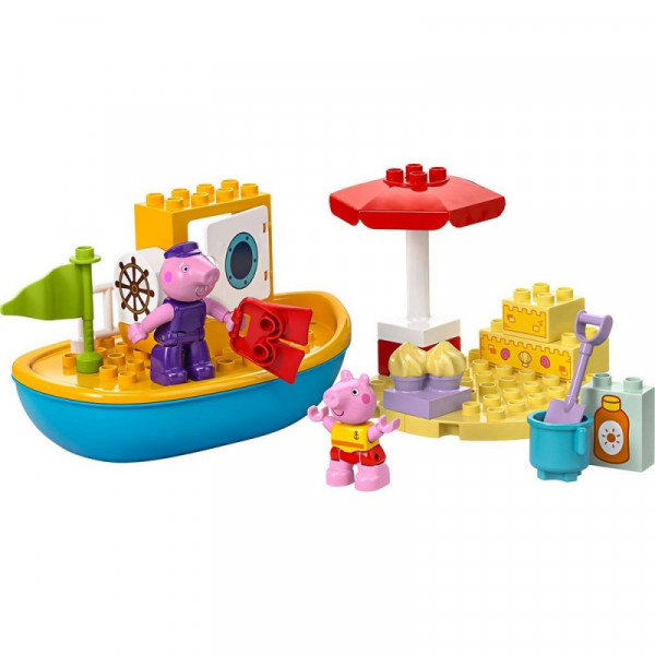 Lego duplo peppa pig boat trip