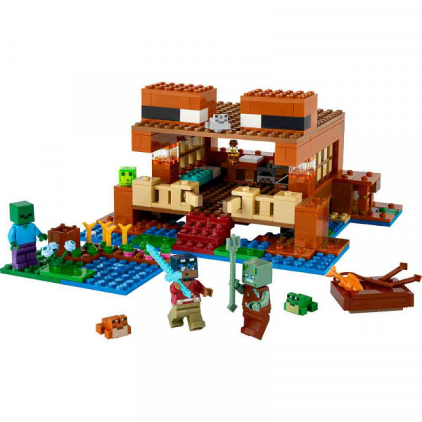 Lego minecraft the frog house 