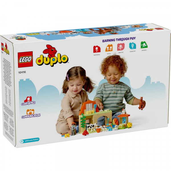 Lego duplo town caring for animals at the farm 