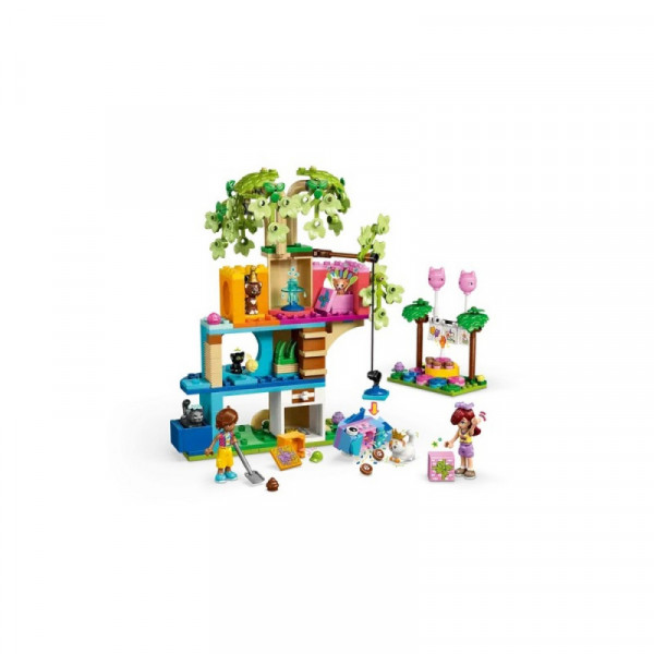Lego friends cat birthday party & tree house 