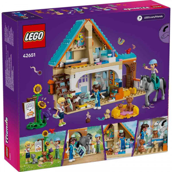 Lego friends horse and pet vet clinic 