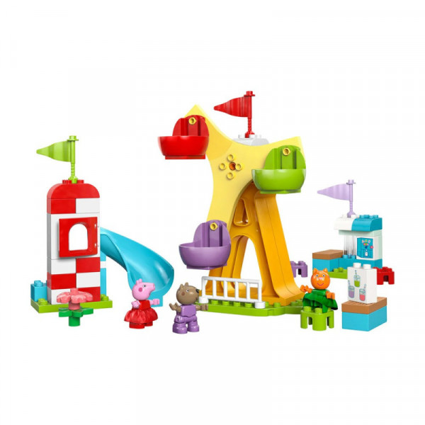 Lego duplo peppa pig funfair 