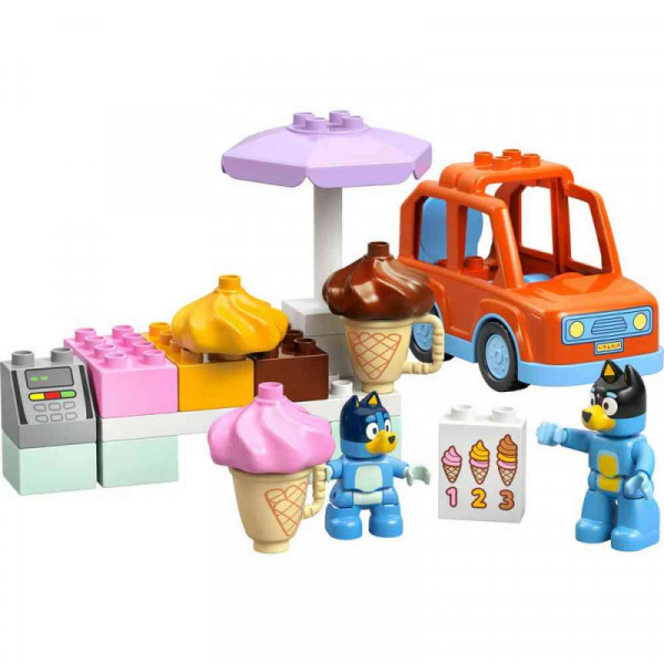 Lego duplo berry ice cream trip with bluey 