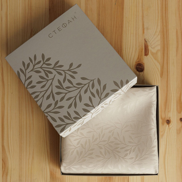 Stefan stolnjak Antik bež, 175cm 