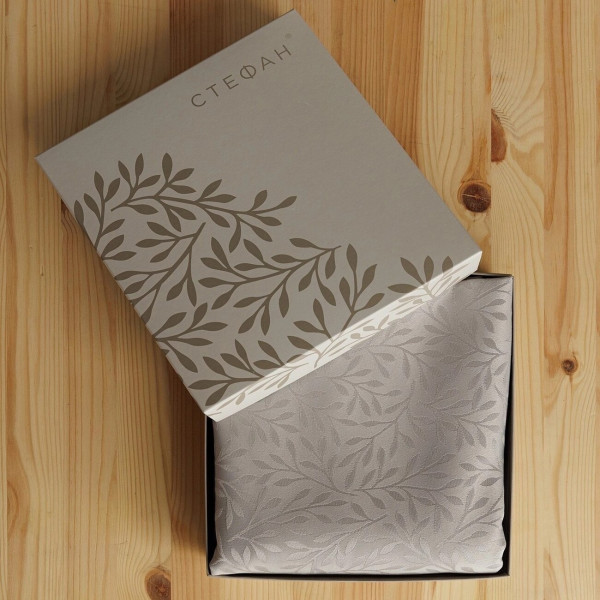 Stefan stolnjak Antik sivi, 175cm