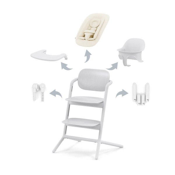 Cybex hranilica Lemo 4u1, All White 