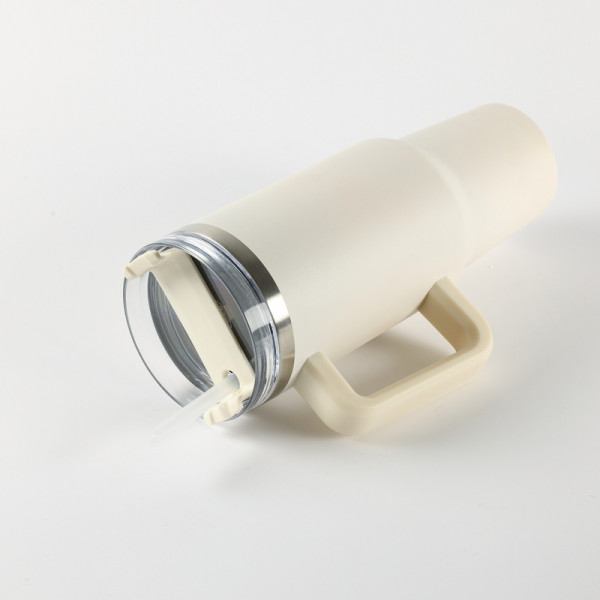 Be Cute termos sa slamčicom bež 1,2l 