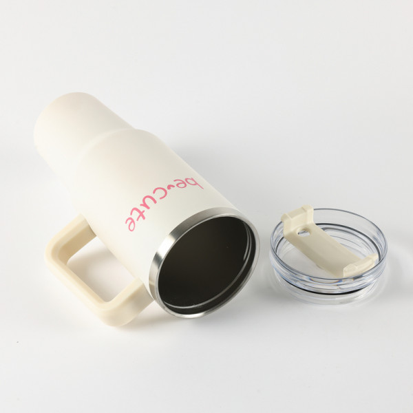 Be Cute termos sa slamčicom bež 1,2l 