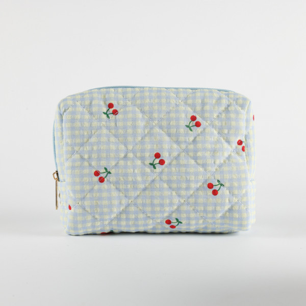 Be Cute neseser trešnjica, plavi 19x6x14cm 