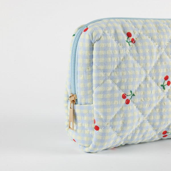 Be Cute neseser trešnjica, plavi 19x6x14cm 