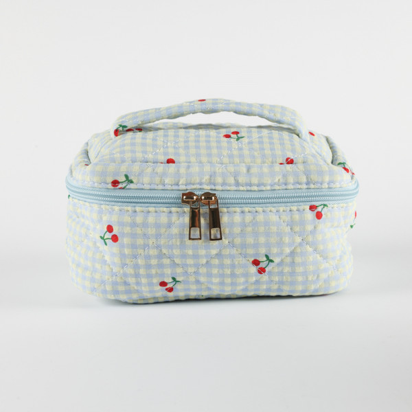 Be Cute neseser trešnjica, plavi 20x13x11cm 