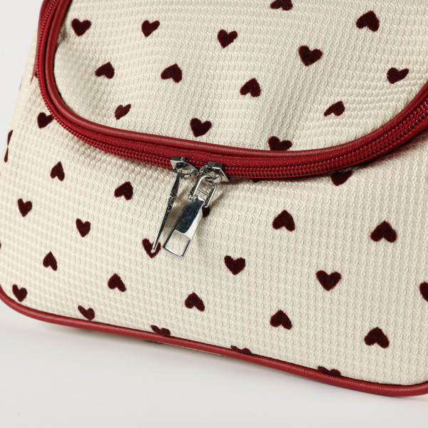 Be Cute neseser sa srcima, 23x14x14cm 