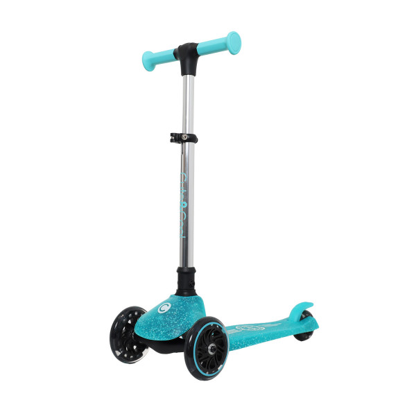 Cute&Cool svetleći sklopivi trotinet Galaxy Green 