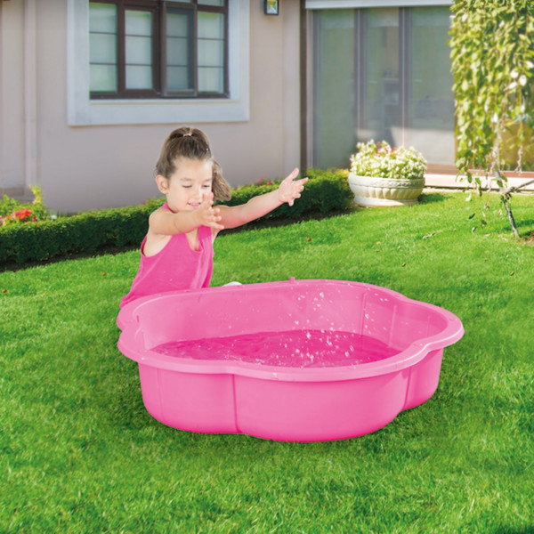 Dolu peskarnik/bazen roze 