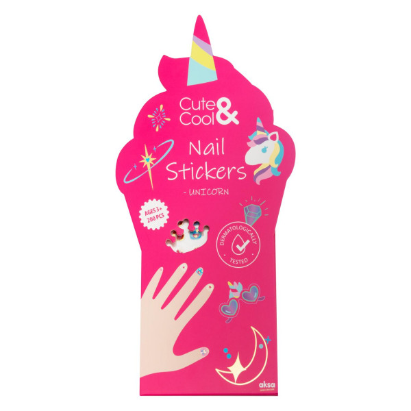 Cute&Cool stikeri za nokte jednorog 