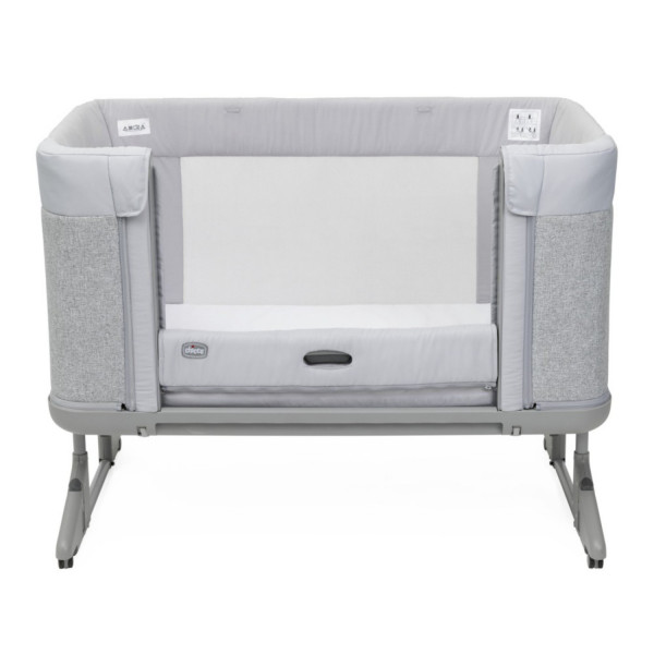Chicco krevetac Next 2 Me Forever, Ash Grey 