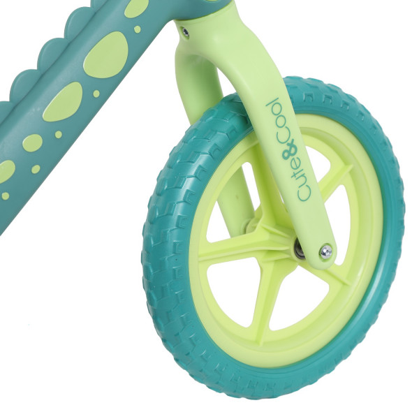 Cute&Cool balance bike dino zeleni 