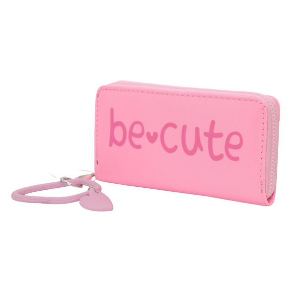 Be Cute novčanik, roze 19x9.5cm 