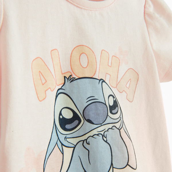 Cool club majica kr Lilo&Stitch, devojčice 