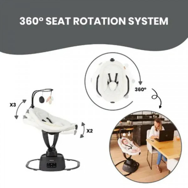 Babymoov swoon evolution ljuljaška 