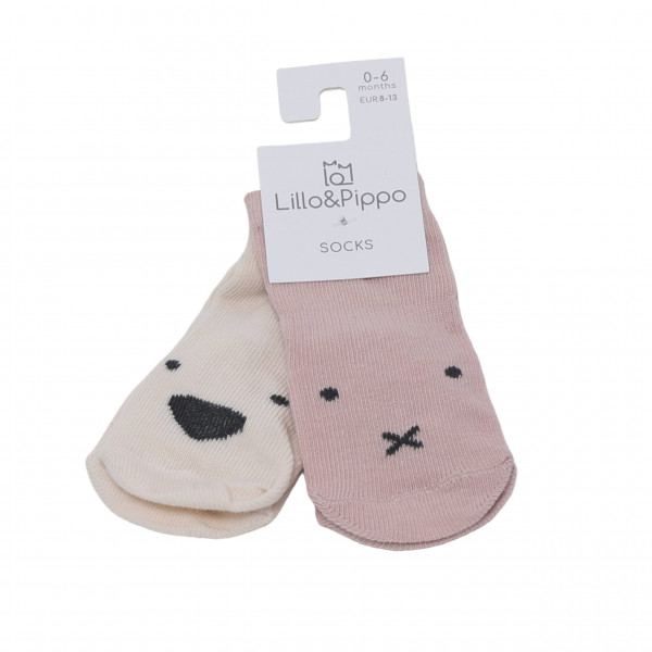Lillo&Pippo čarape sa ABS-om 2/1, devojčice 