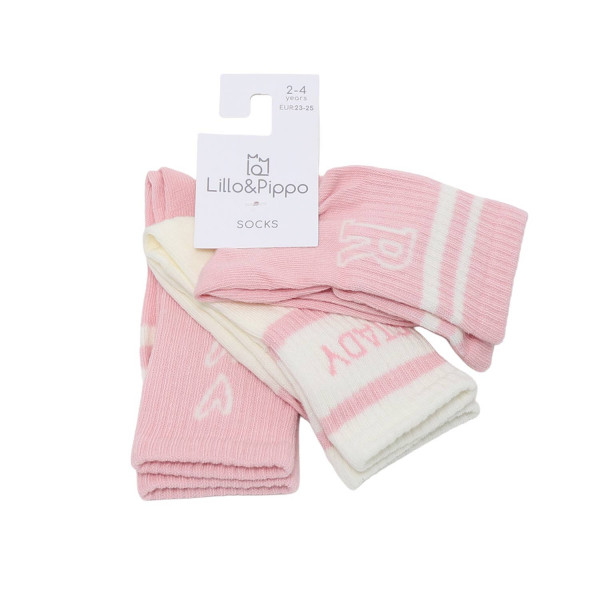Lillo&Pippo čarape 3/1, devojčice 