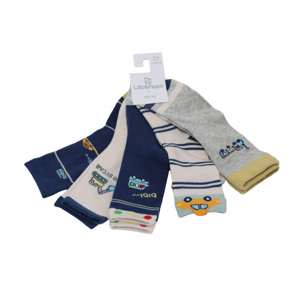 Lillo&Pippo čarape 5/1, dečaci 