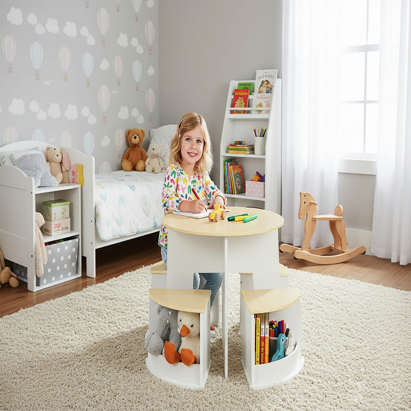 Cute&cool HOME drveni sto i stolice 