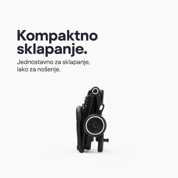 Smarttrike tricikl Wonder Max Jet Black 