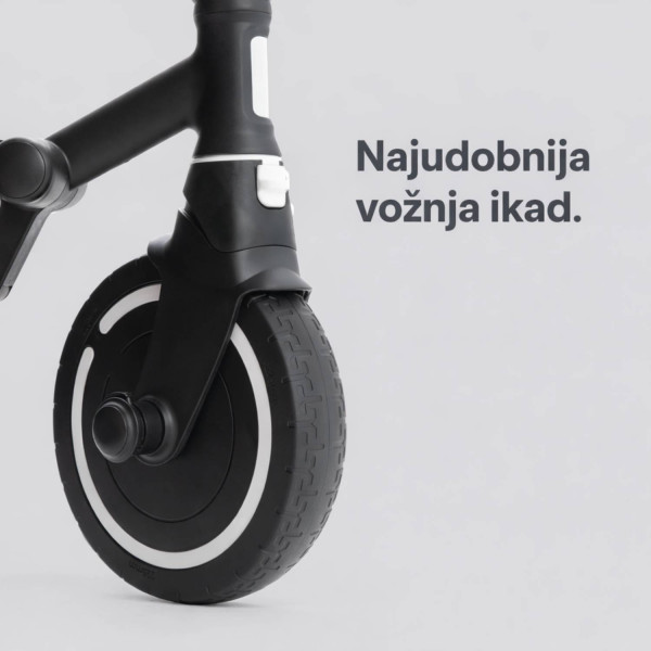 Smarttrike tricikl Wonder Max Jet Black 