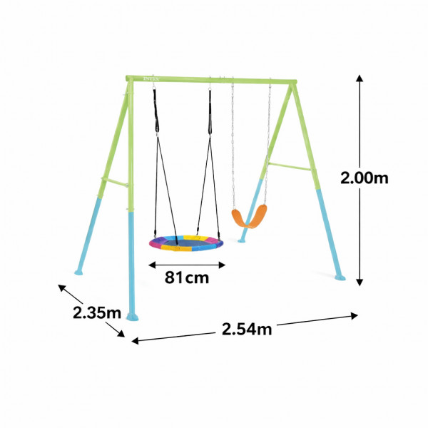 Intex ljuljaška i tanjir 