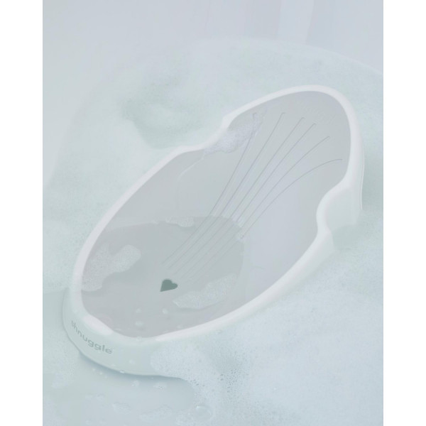 Shnuggle podloga za kupanje bebe(0-6M), White/Grey 