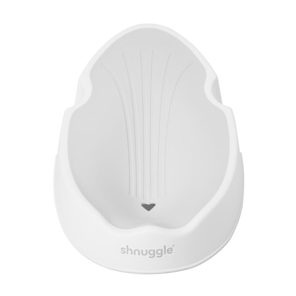 Shnuggle podloga za kupanje bebe(0-6M), White/Grey 