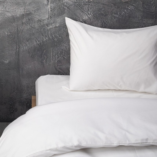 Stefan posteljina šifon bela 3/1, 200x200 