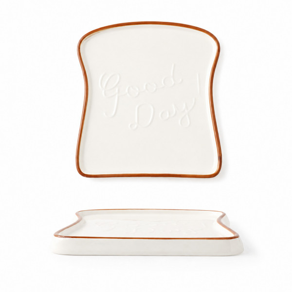 Cute&Cool HOME tanjir za tost 17.8x16.5cm 