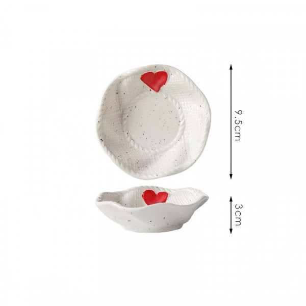 Cute&Cool HOME dekorativna činija srce 9,5x3cm 