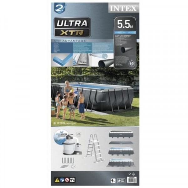 Intex bazen sa čeličnom konstrukcijom 