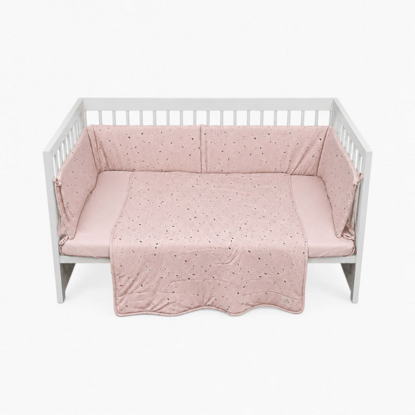 Lillo&Pippo punjena posteljina 3/1, Terrazzo Pink 