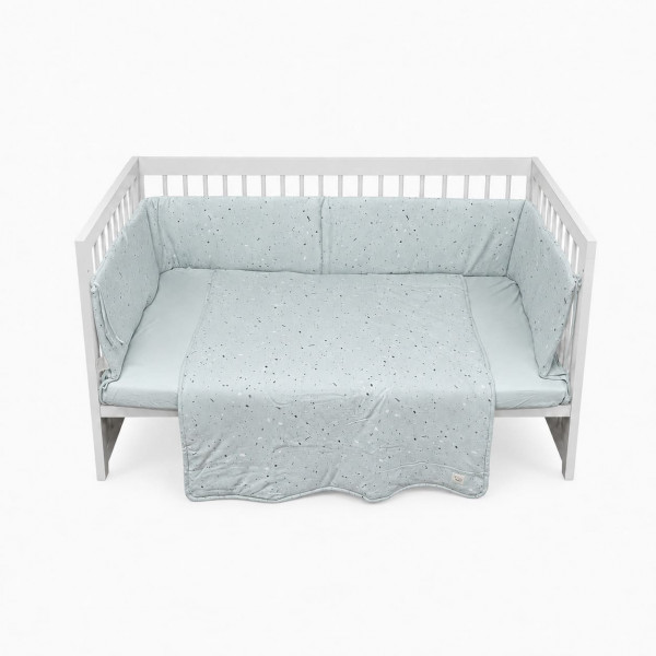 Lillo&Pippo punjena posteljina 3/1, Terrazzo Blue 