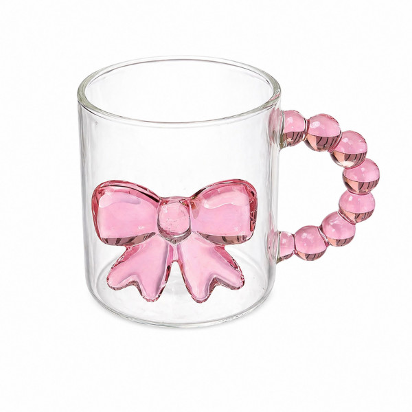 Cute&Cool HOME Staklena čaša srce 300ml 