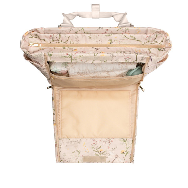 Kikka Boo torba za mame Florence garden Beige 