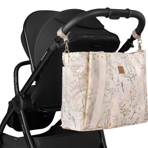 Kikka Boo torba za mame Florence garden Beige 