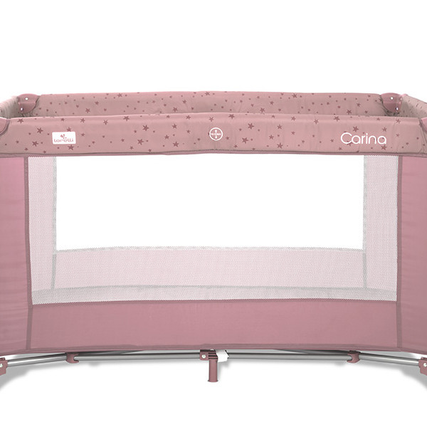 Lorelli prenosivi krevetac Carina 1nivo,Pink stars 