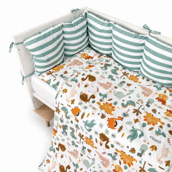 Baby Textil punjena posteljina Dino družina, 6/1 