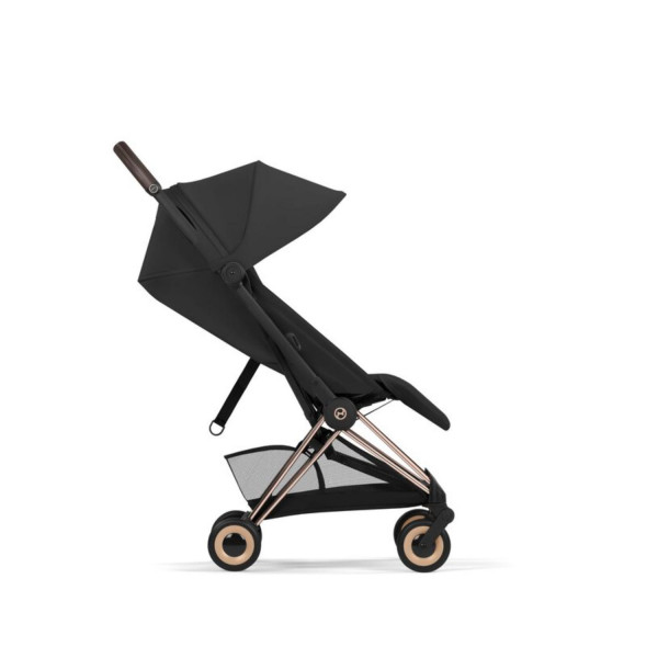 Cybex duo sistem Coya, Sepia Black (rosegold ram) 
