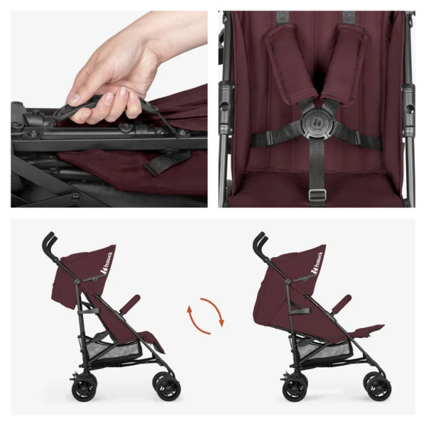 Hauck kolica Fold N Care, Blackberry 